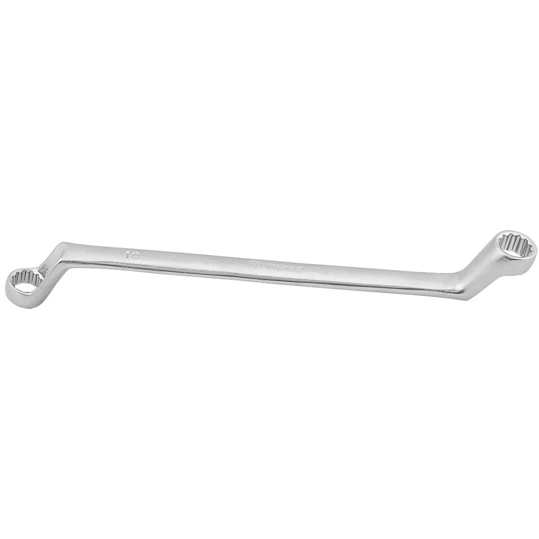Klucz oczkowy odgięty 10 x 11mm TOPEX 35D807