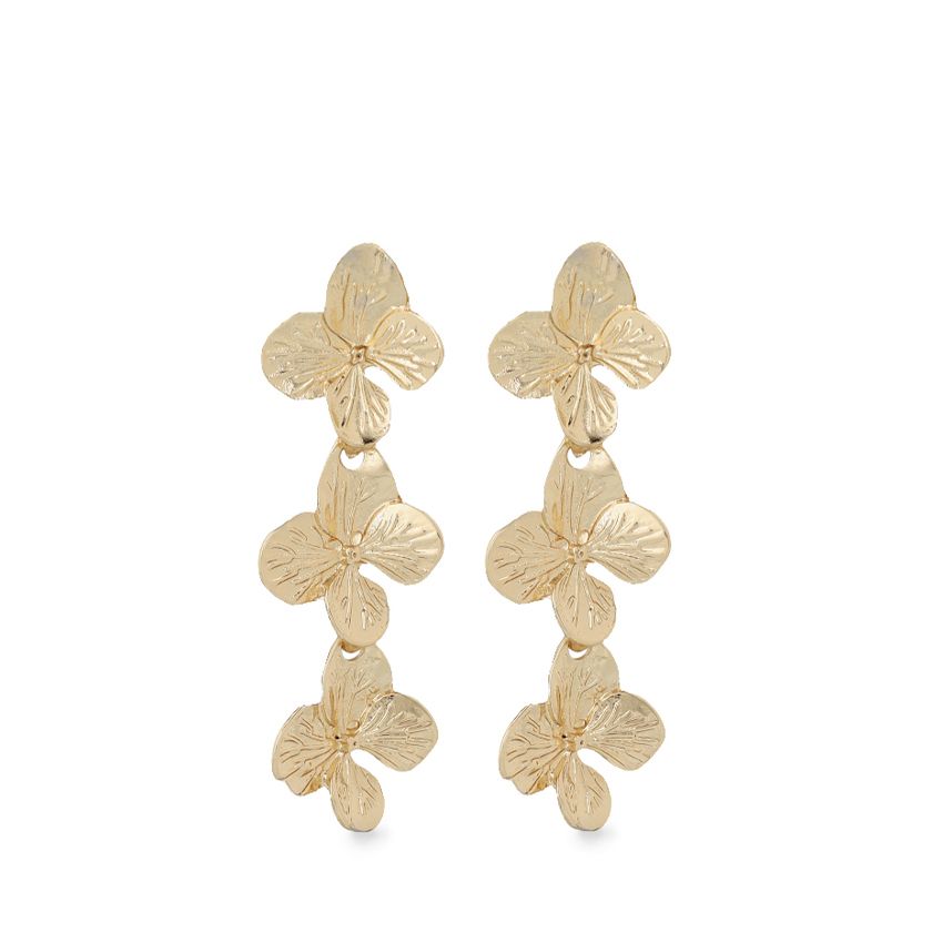 Manfield Gouden statement oorbellen