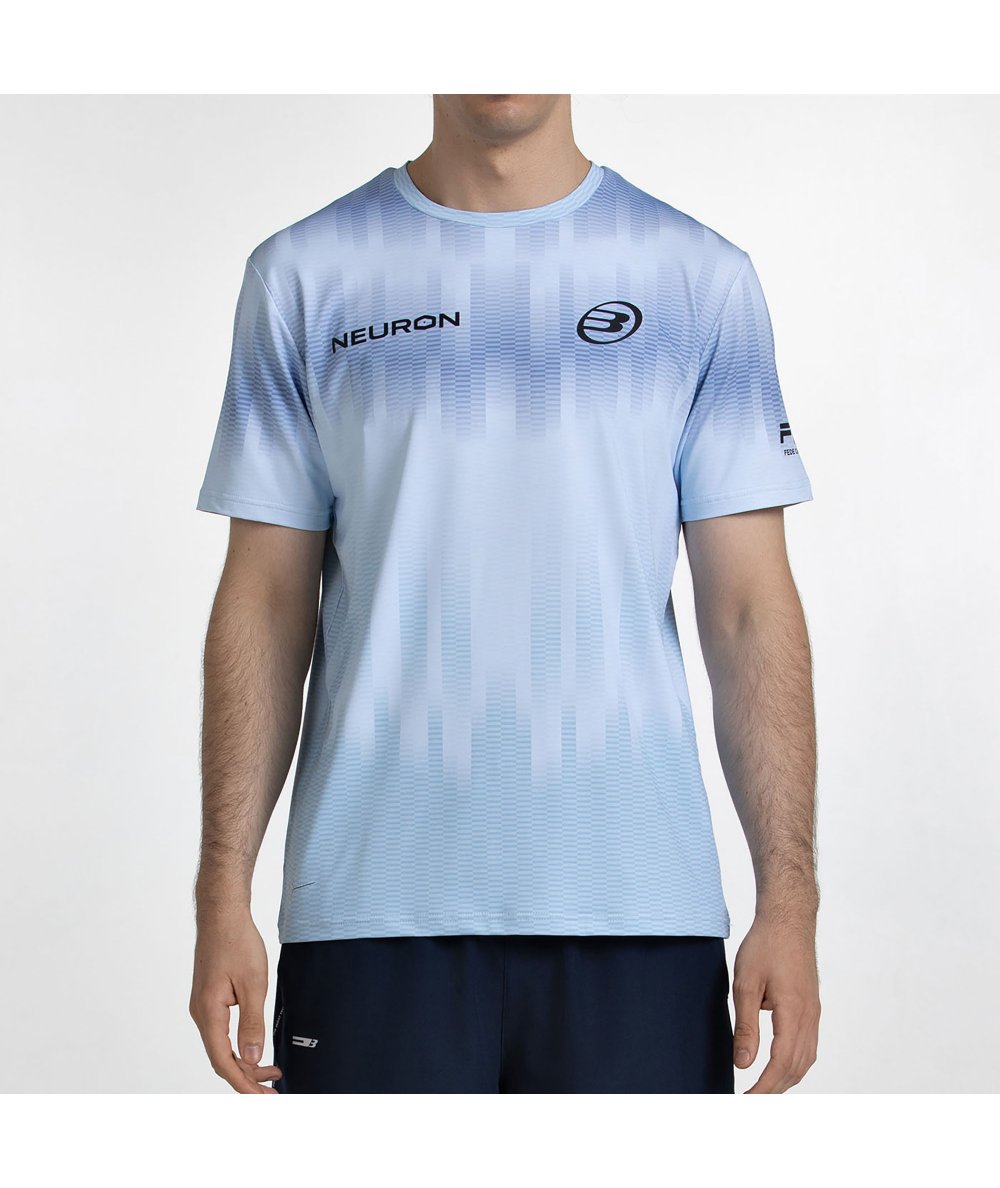 CAMISETA BULLPADEL CHINGOTTO 26V AZUL GLACIAR