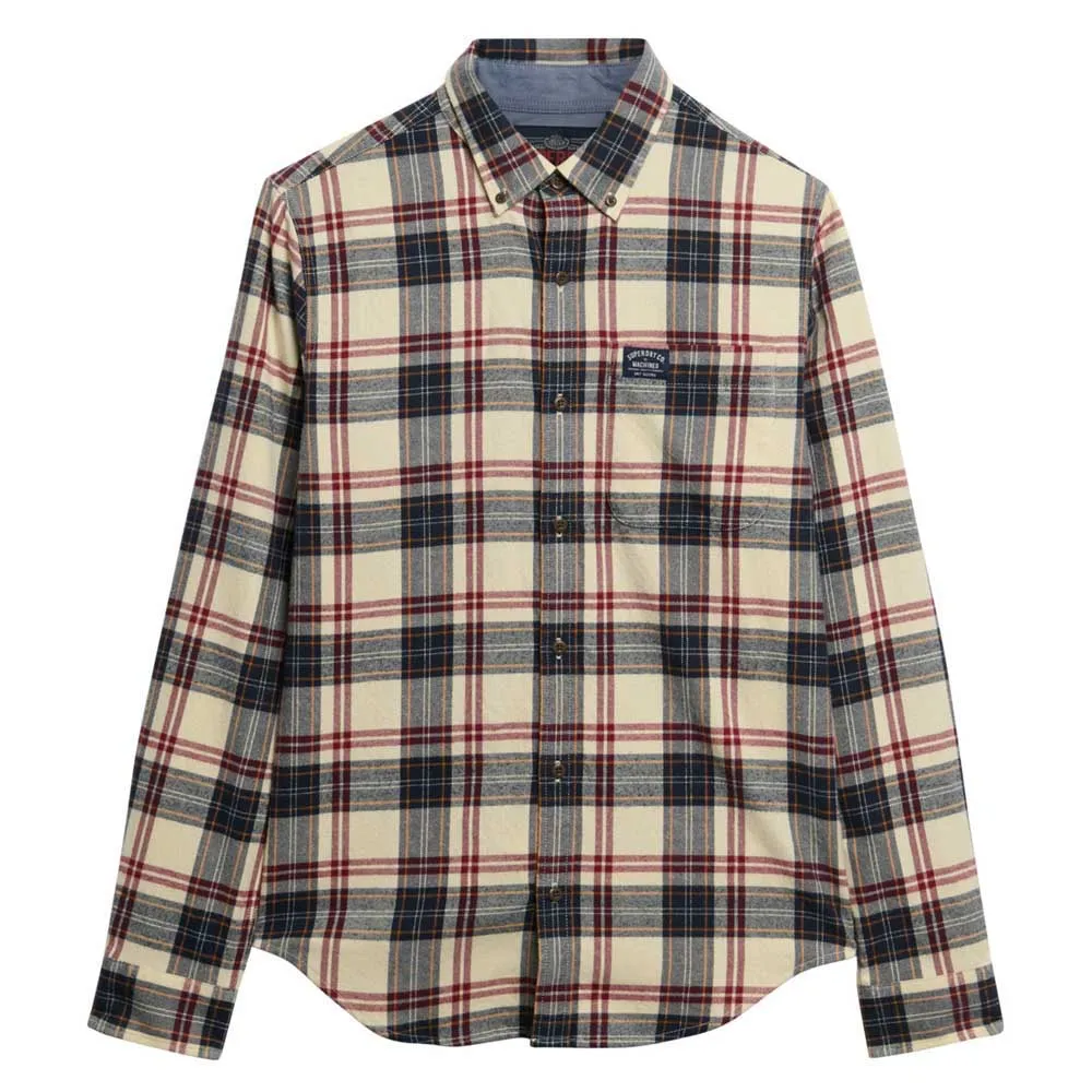 Superdry M4011047A long sleeve shirt refurbished