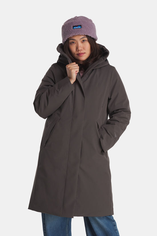 Krakatau Wear Gaia Technical Fabric Long Parka Dames