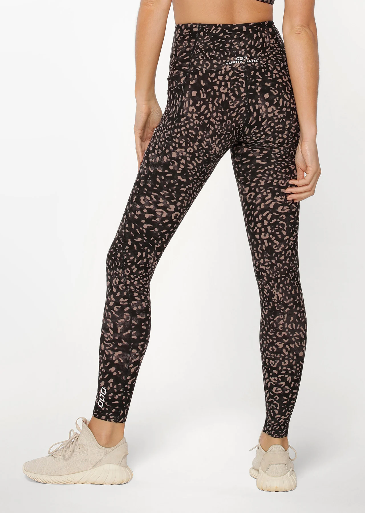 Night Cat Phone Pocket Full Length Leggings