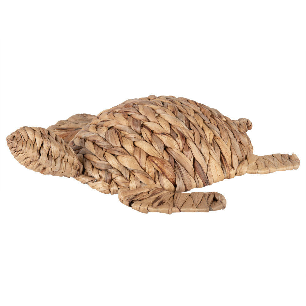 OCEANIA - Statue tortue en rotin L31