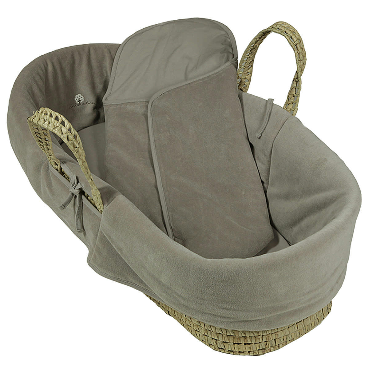 GAMME BIO UNIS - Couffin et sa chanceliére Coton bio Taupe