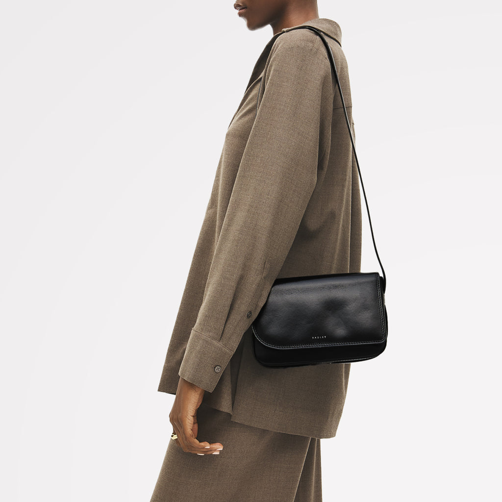 Pocket Street - Small Flapover Cross Body Bag