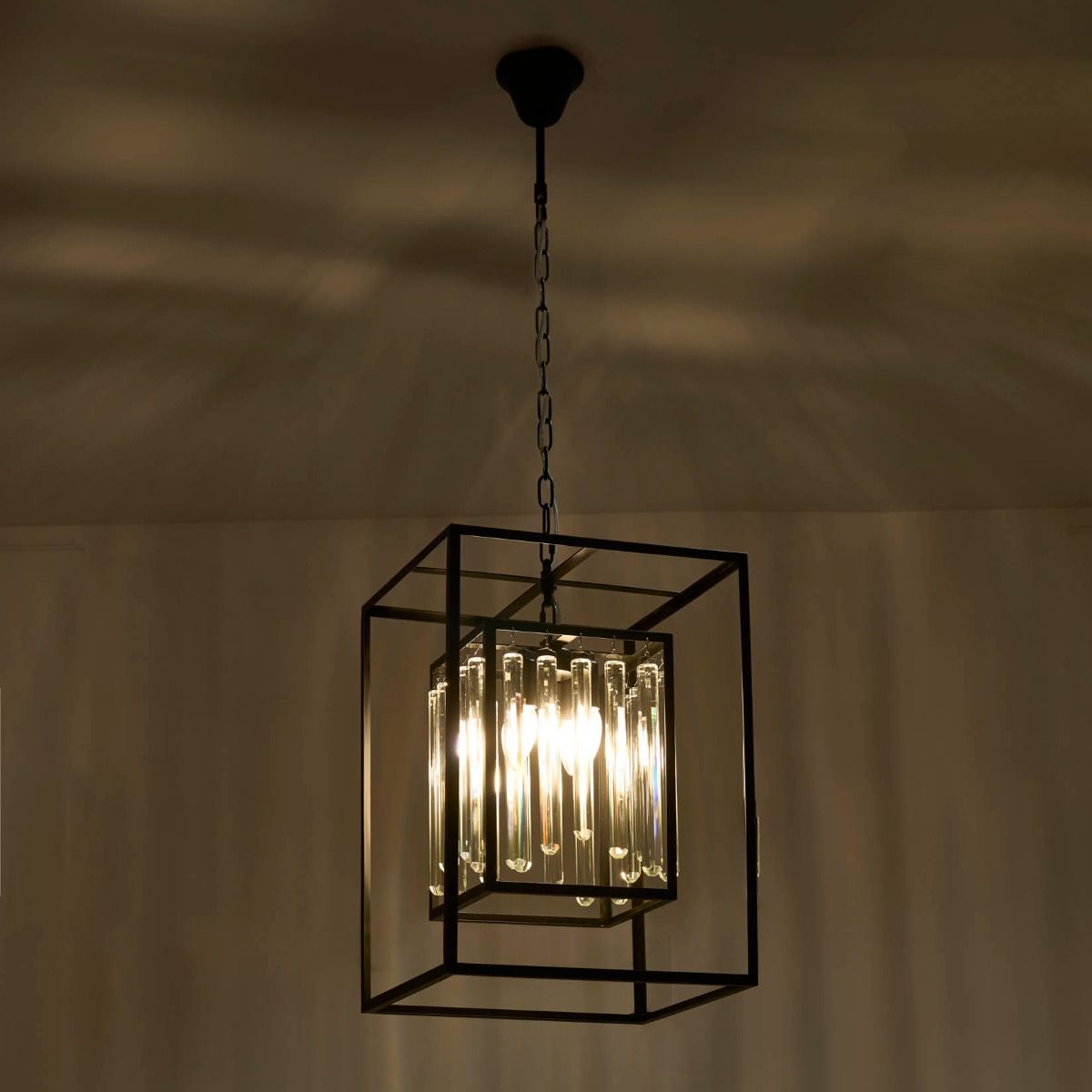 Lampa wisząca Ractangle 38x38x53 cm