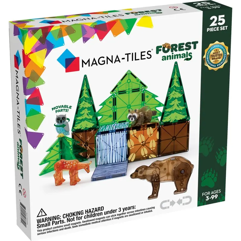 Spielset 25-teilig Wald-Tiere