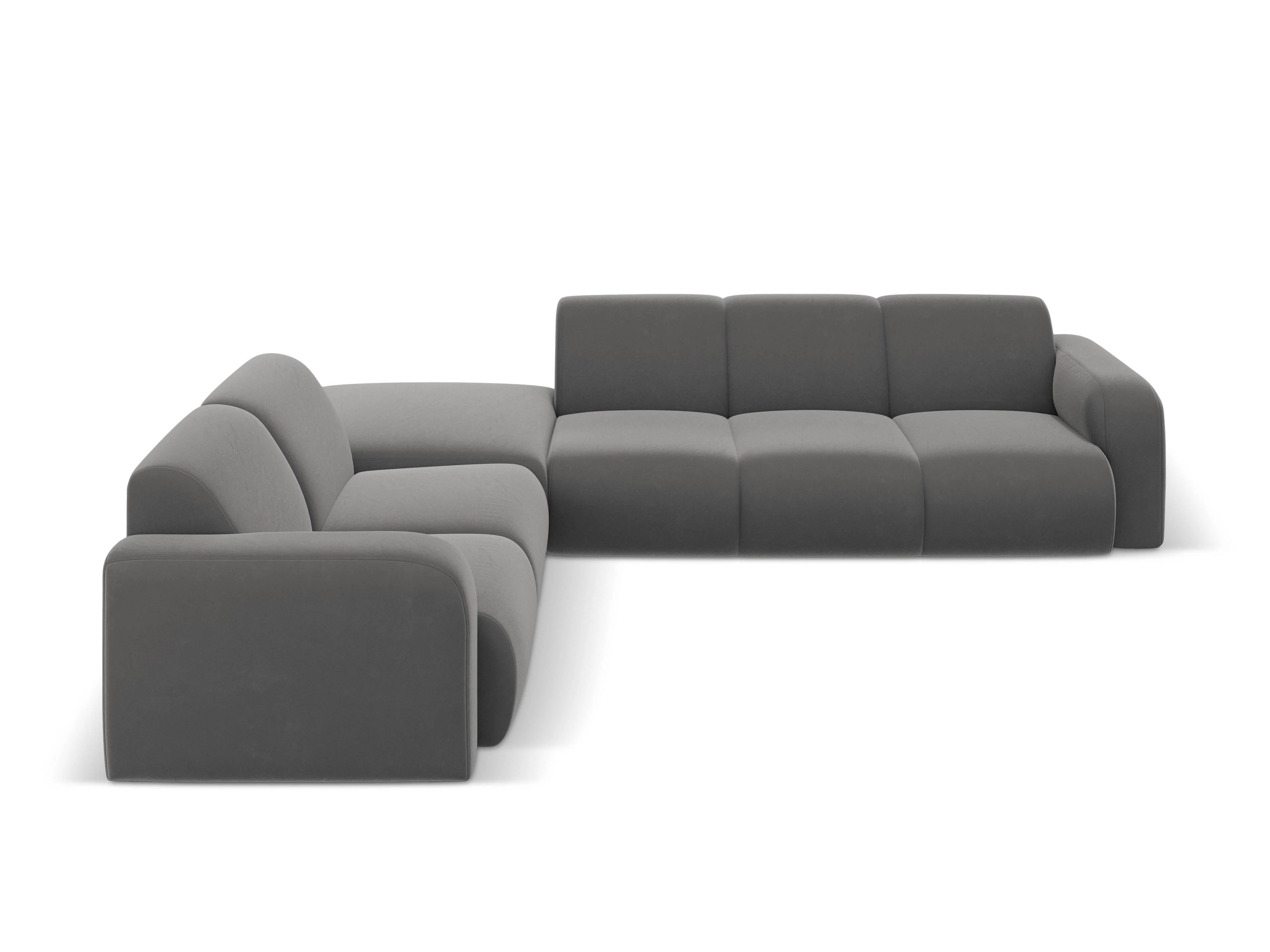 6-zitshoekbank Lola velvet links