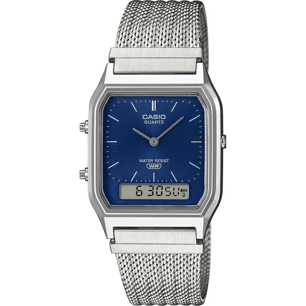 Casio AQ-230 30.0mm 3ATM Quartz Analog-Digital watch