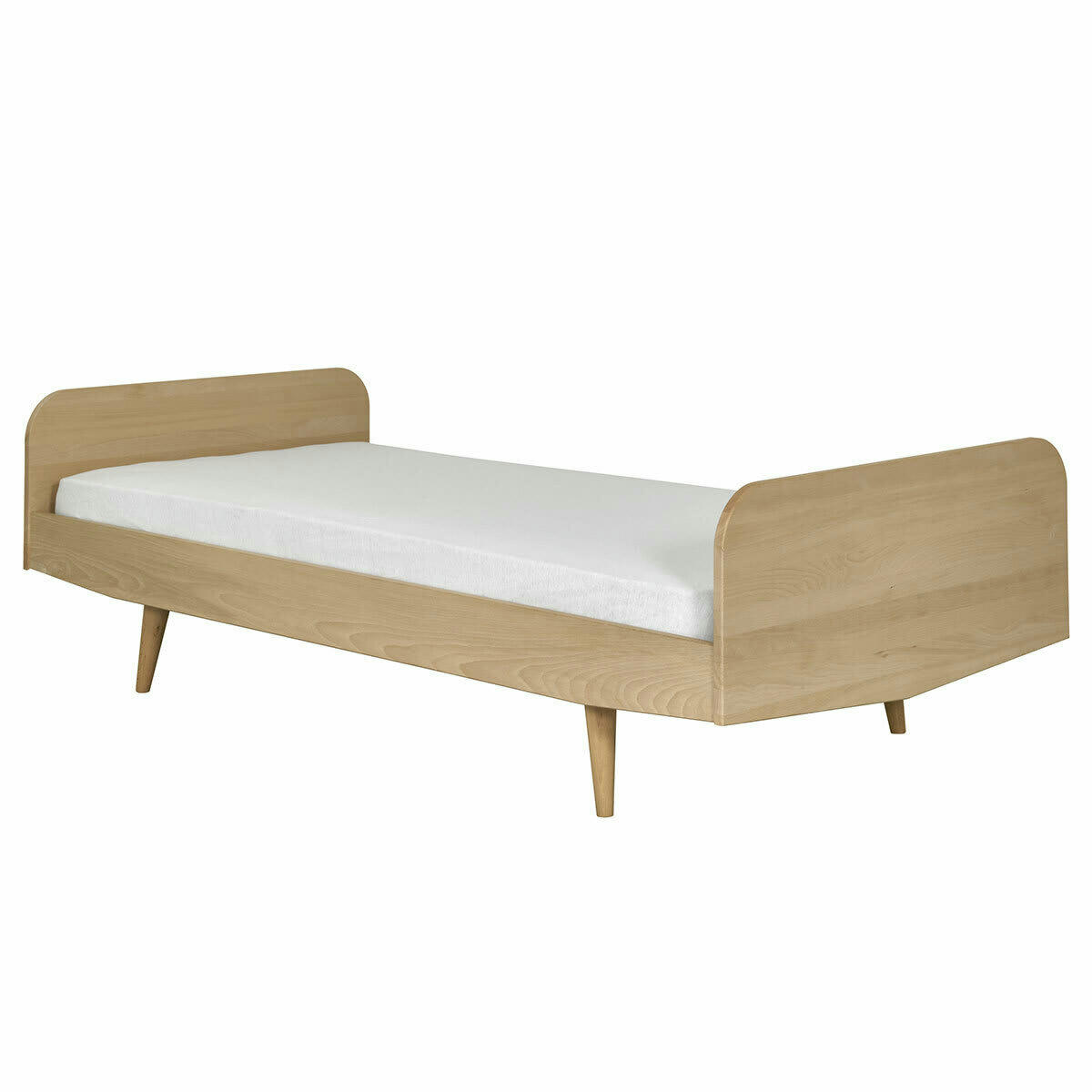 BIZO - Lit 90x190 cm bois massif