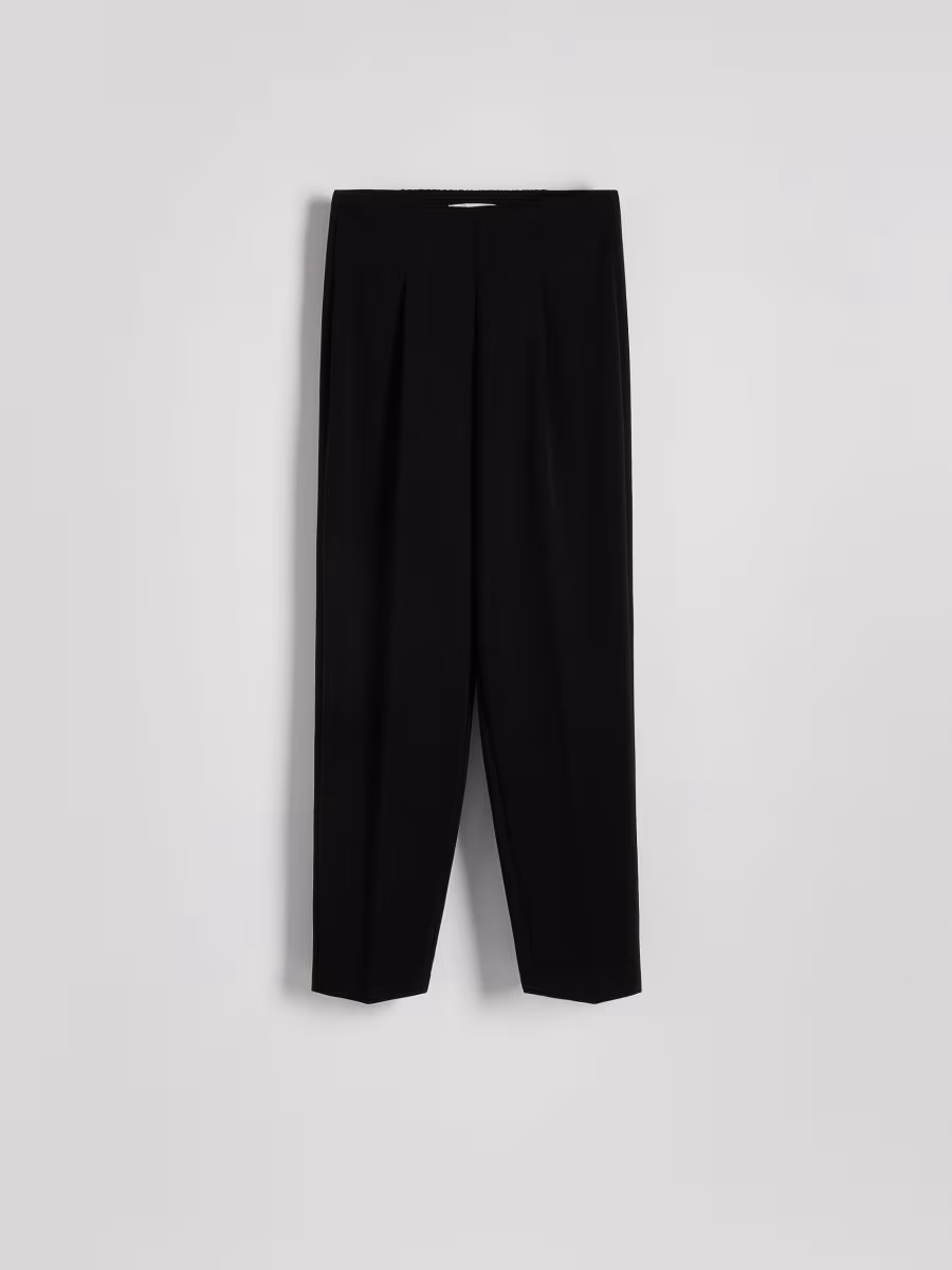 Trousers With Pressed Crease