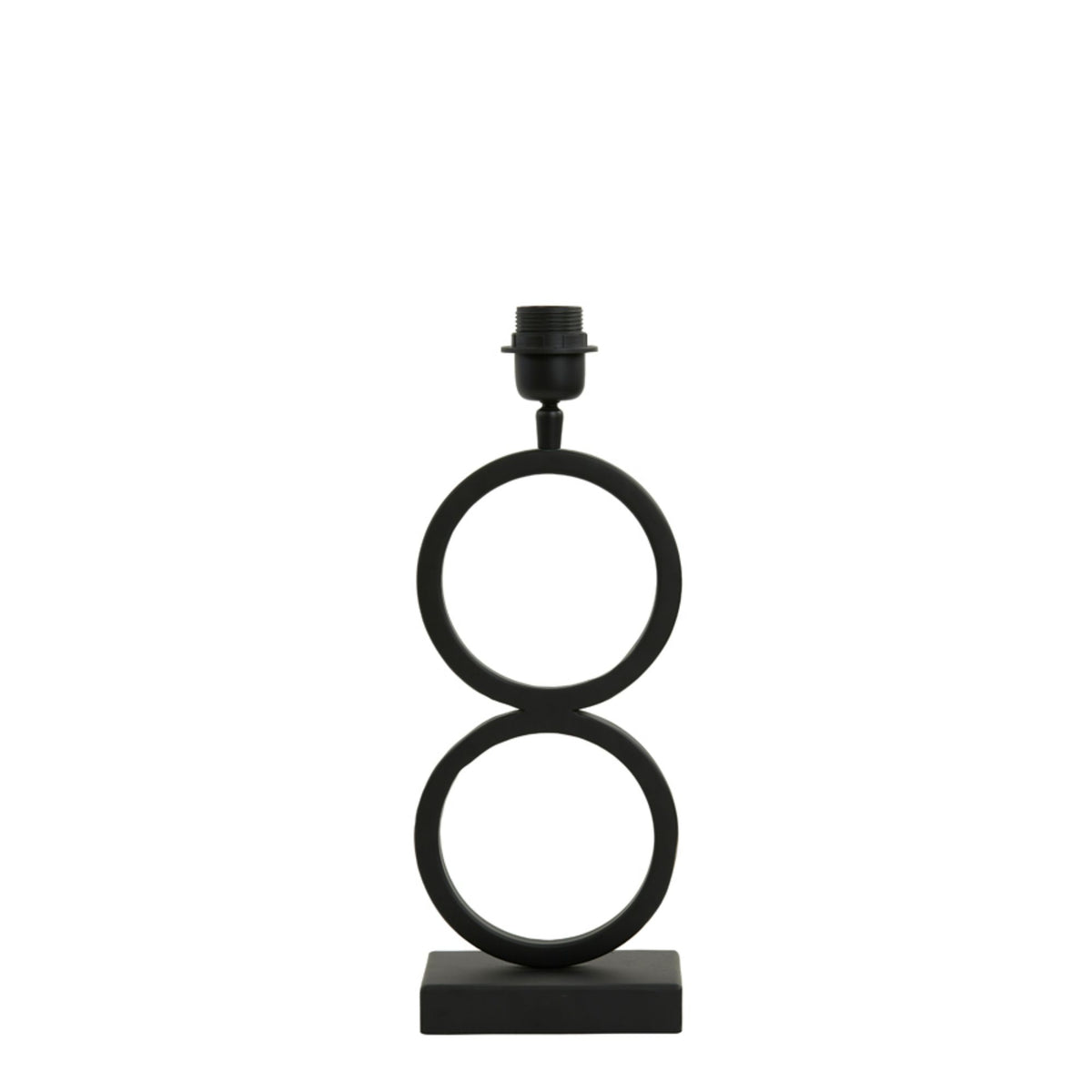 Light & Living lampvoet Stelios - zwart - 15x10x36cm
