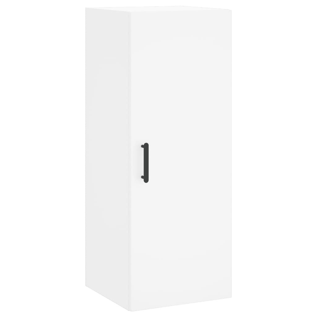 Szafka Biała z Drzwiami 34.5x34x90 cm do Salonu Pokoju Sypialni
