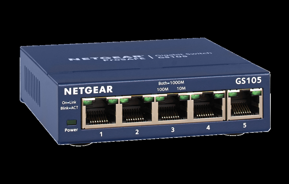 NETGEAR 5-Port Gigabit Ethernet Unmanaged Switch