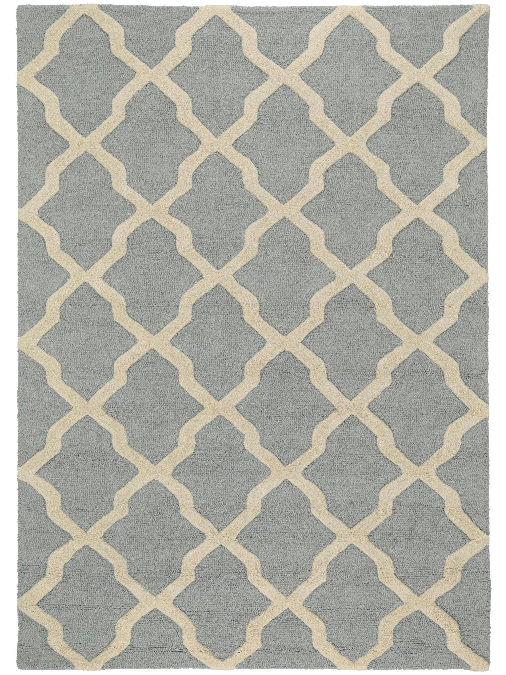 WINDSOR - Tapis de laine bleu clair 120x170