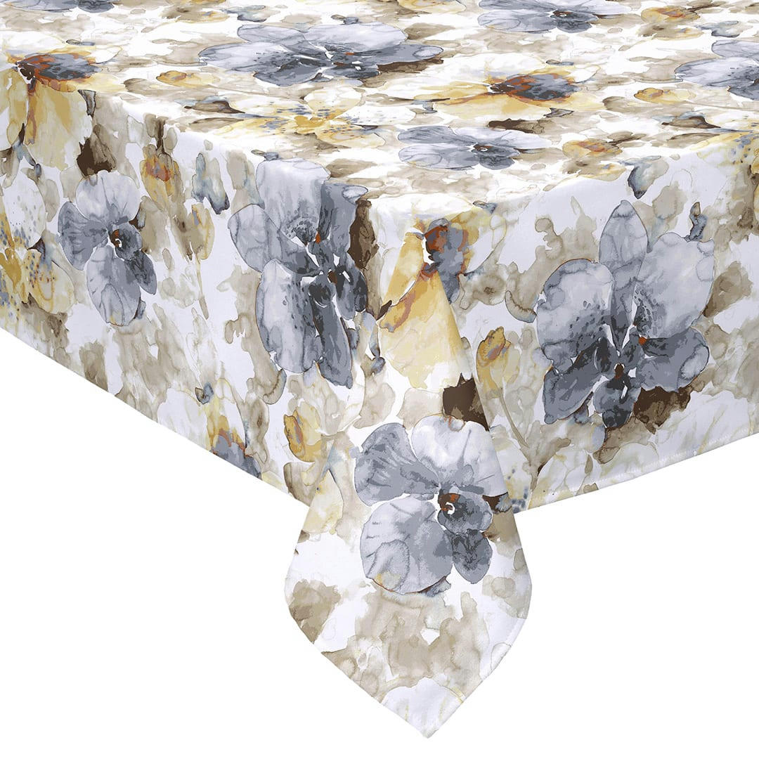 NEBBIA NP - Nappe en coton enduite 140x140 cm multicolore