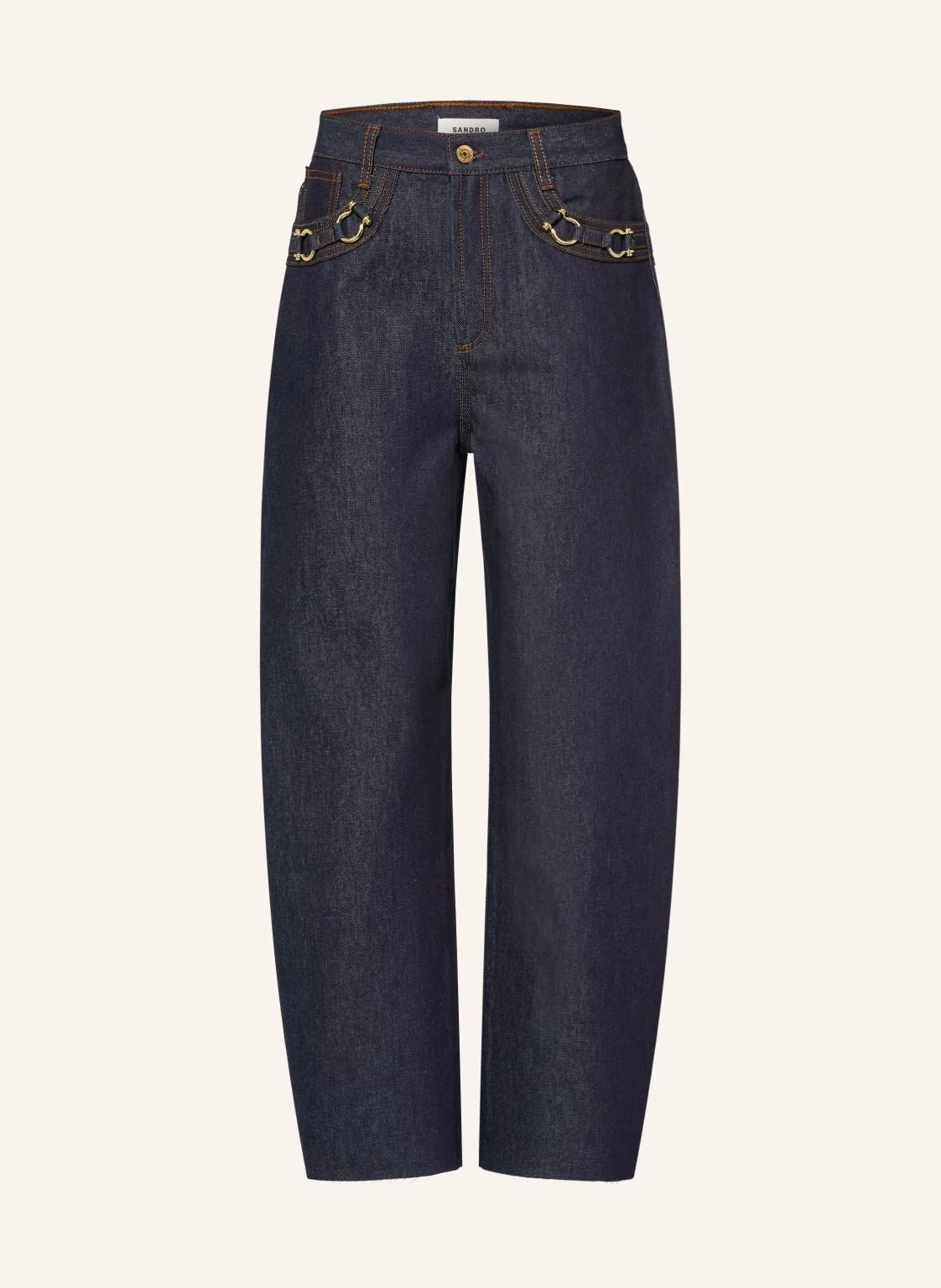 SANDRO Barrel Jeans