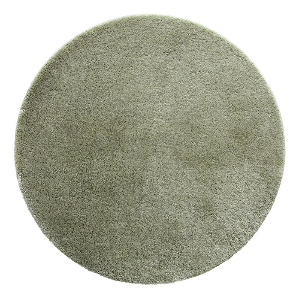 GULVTEPPE SOFT TOUCH Ø80CM GRØNN