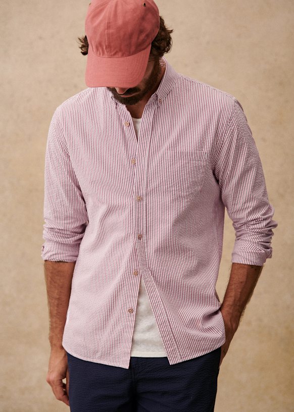 Charlie Seersucker Shirt
