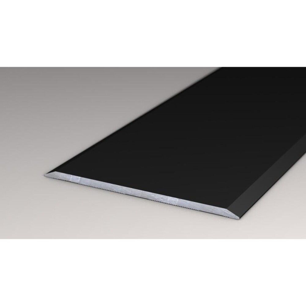OVERGANGSPROFIL LOGOCLIC ALUMINIUM SVART 1000X80X3MM