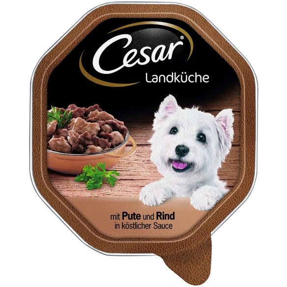 Hunde-Nassfutter »Landküche«, Pute/Rind, 150 g