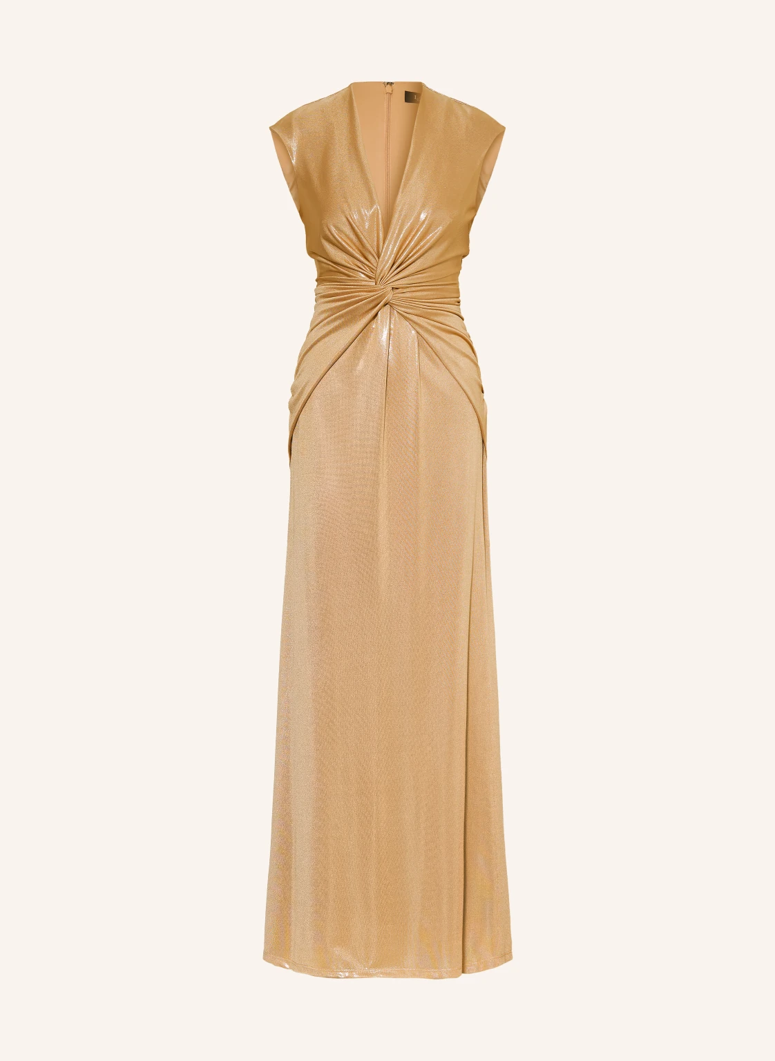 LAUREN RALPH LAUREN Abendkleid aus Jersey mit Glitzergarn