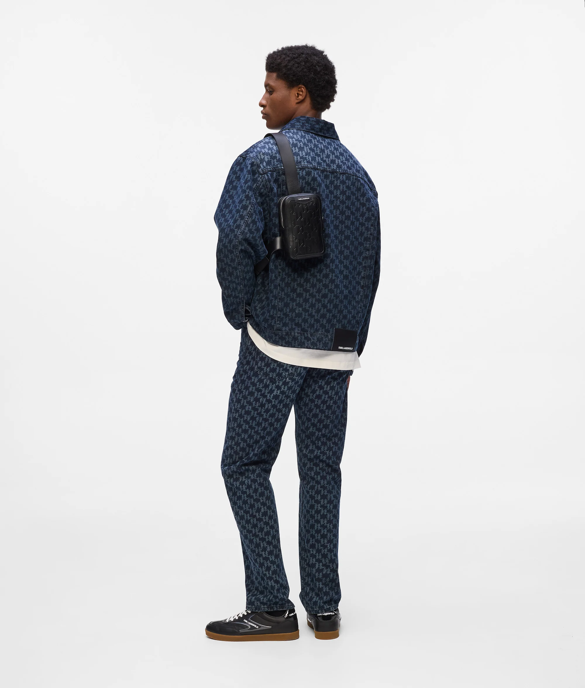 K/LOOM LEATHER SMALL SLING BAG