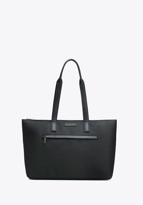 Torebka damska shopper na ramię czarna