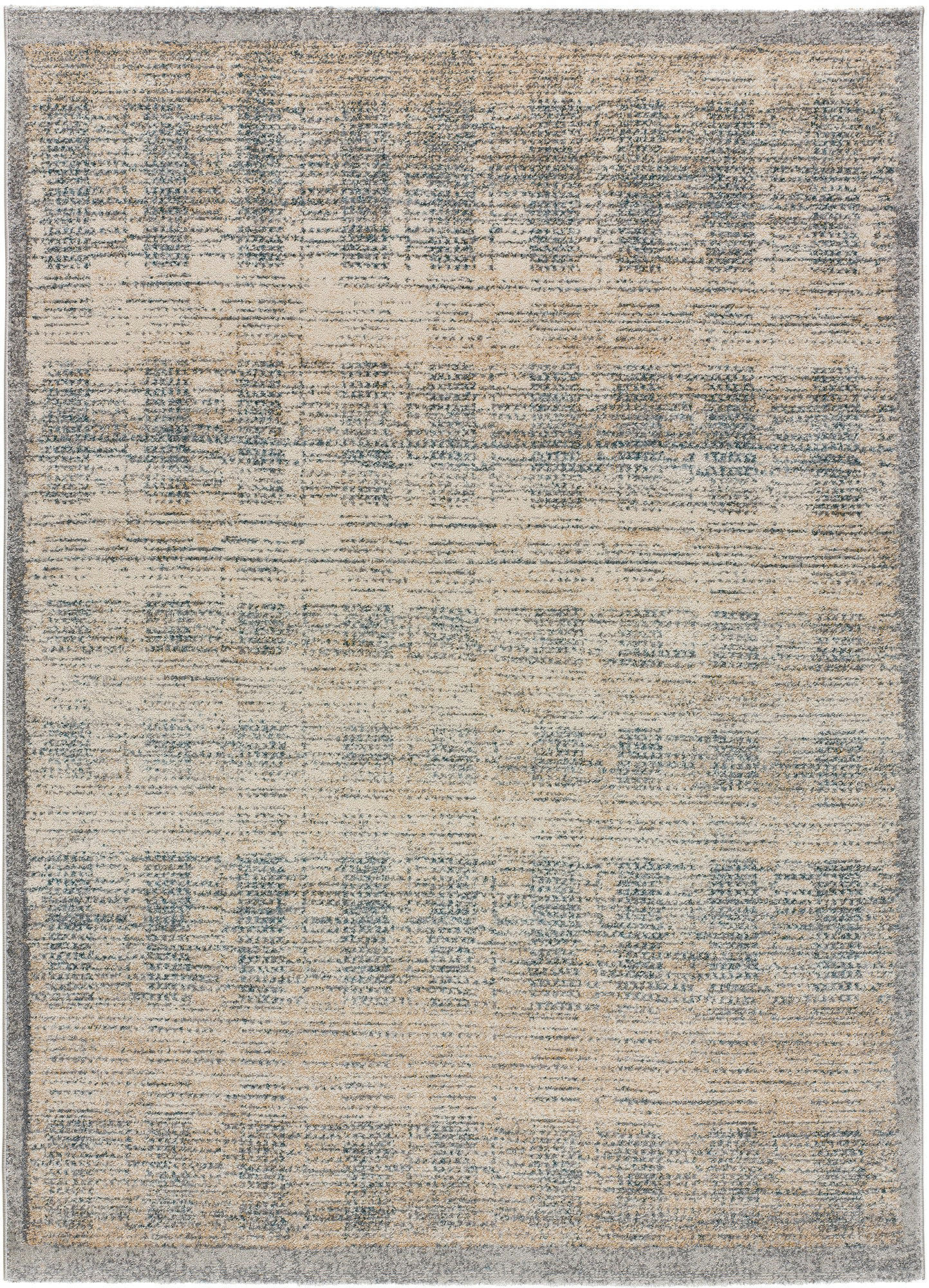 SUNSET - Tapis de style vintage en gris, 80x150 cm