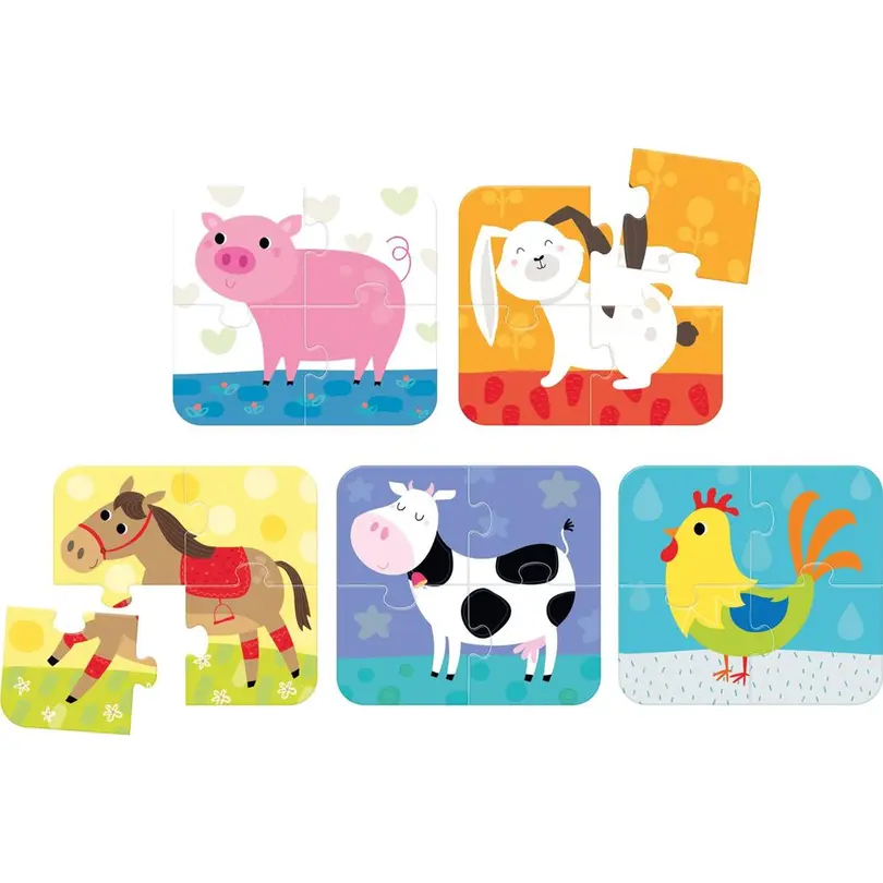 Puzzle 20-teilig Banana Panda