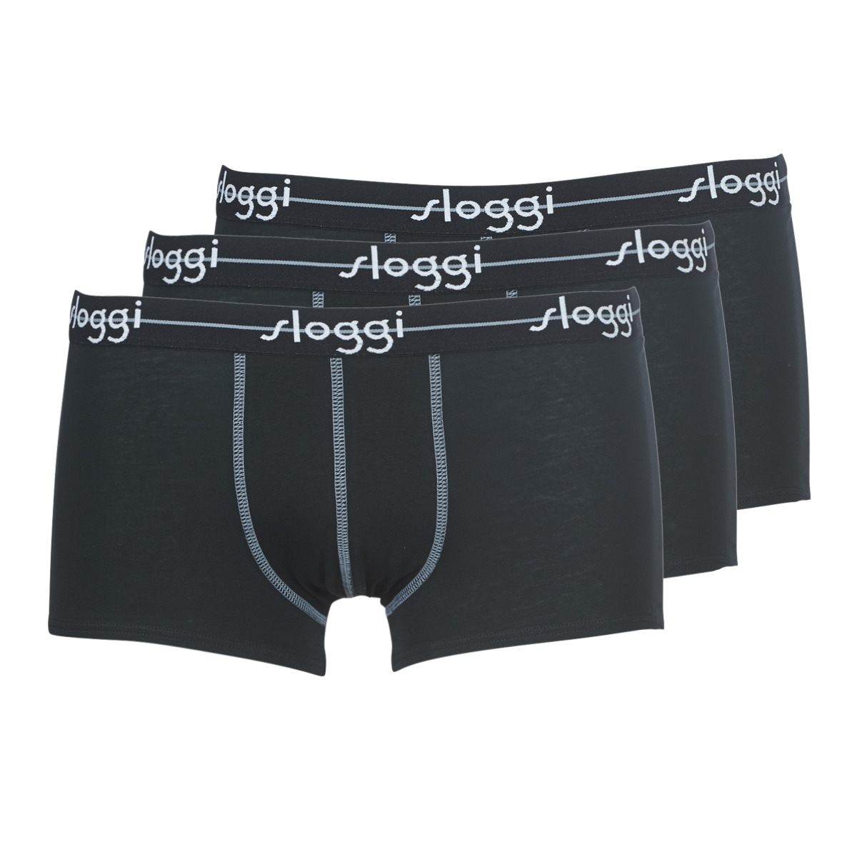 Sloggi  - MEN START X 3 - Black