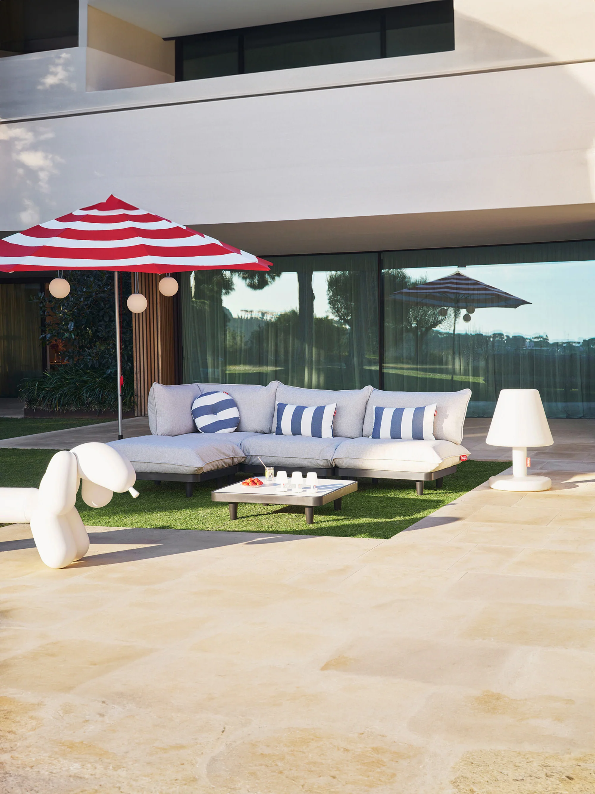 Modulares Garten-Sofa Paletti