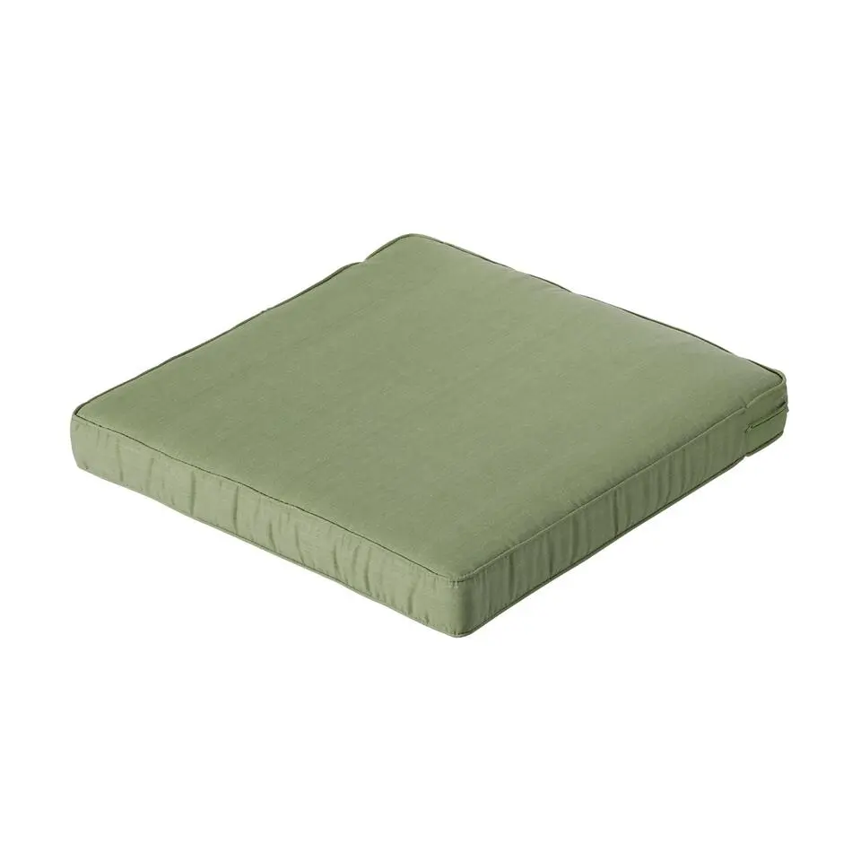 Madison - Lounge Zitkussen Basic green - Ca. 60x60 cm - Set van 2