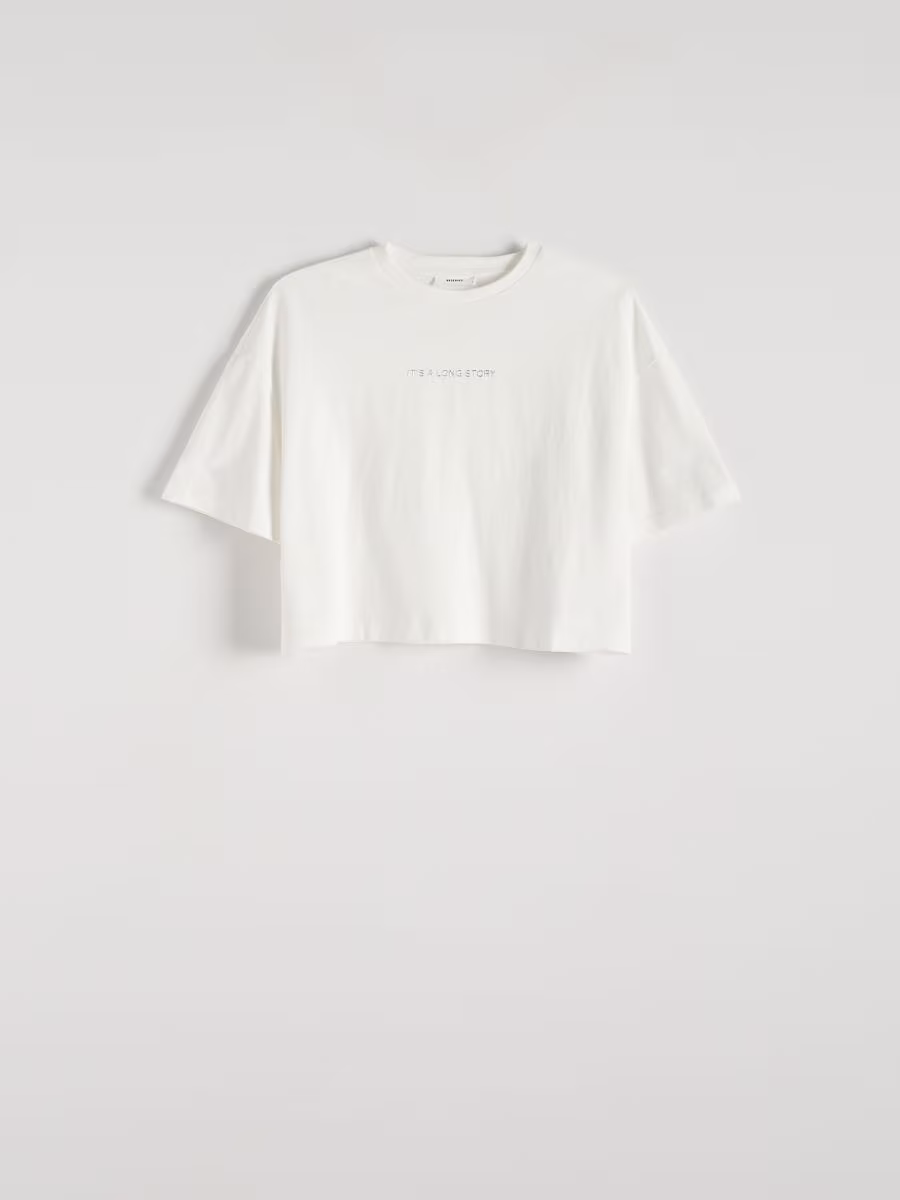 T-Shirt With Appliqu&eacute;
