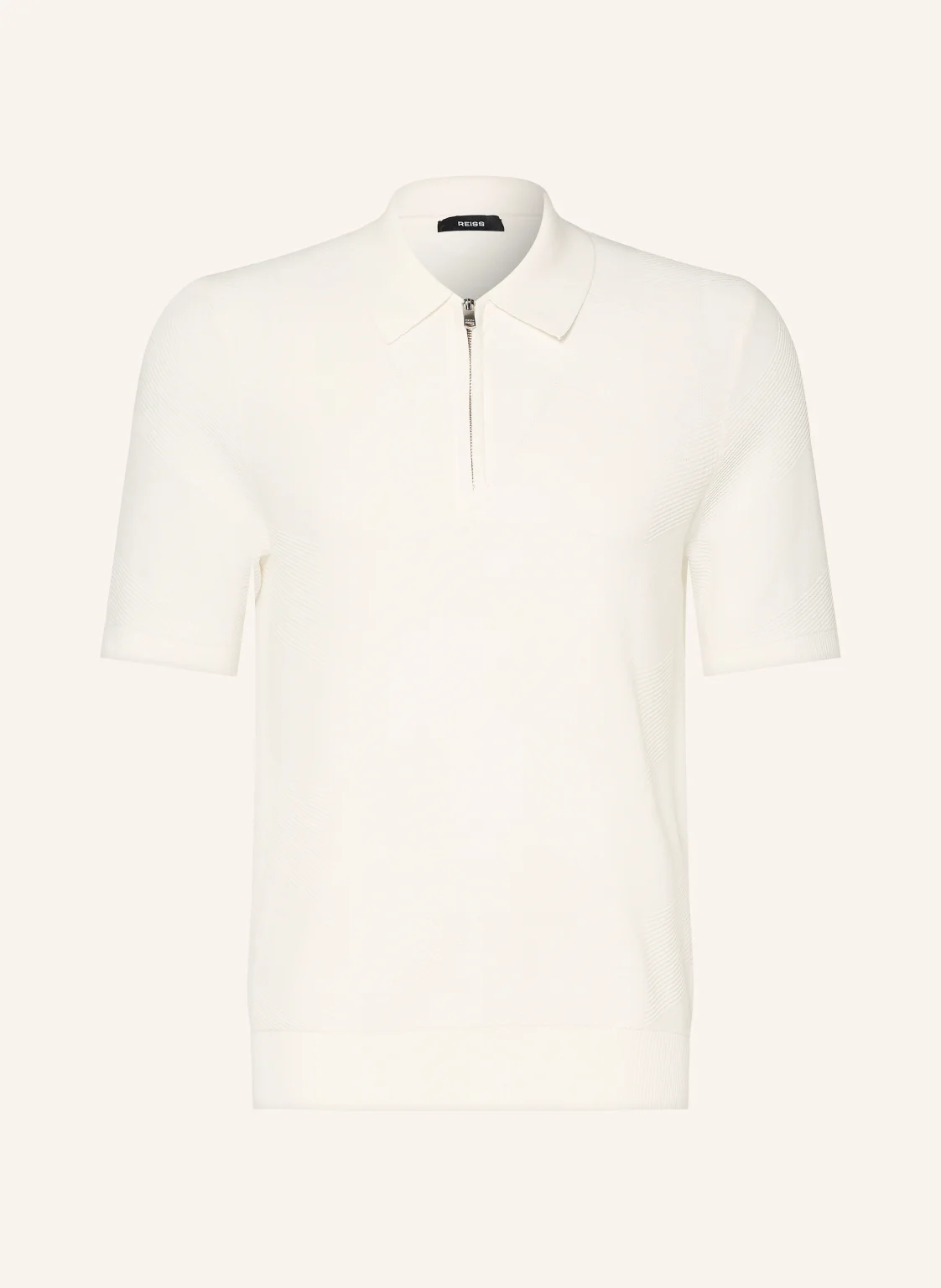 REISS Strick-Poloshirt LEIGHAM