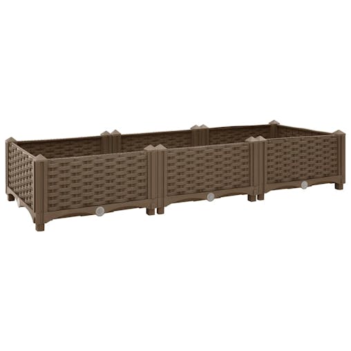 NNEVL Raised Bed 120x40x23 cm Polypropylene
