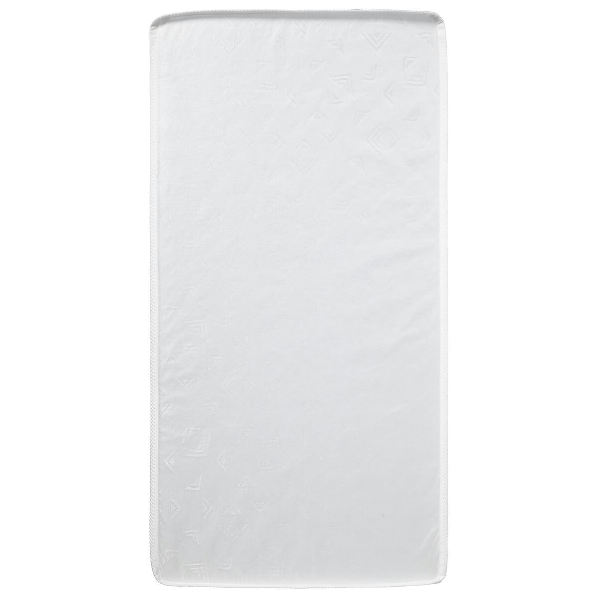 CONFORT - Matelas bébé blanc en polyester 60x120 cm