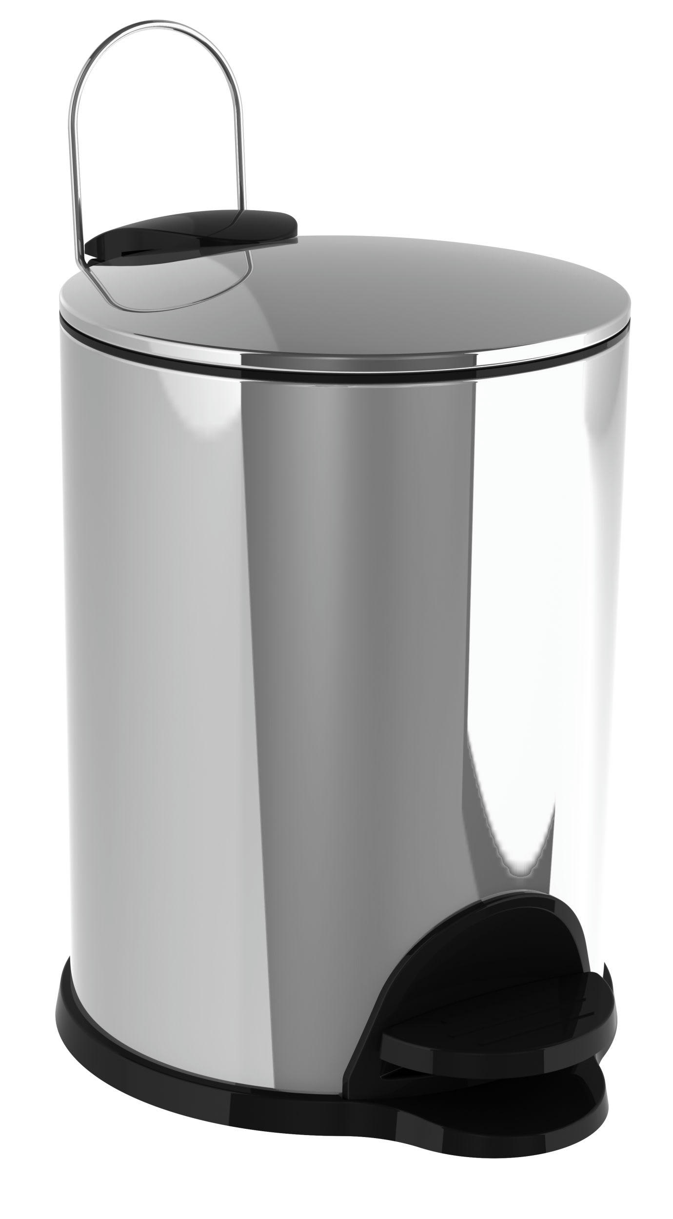 COPERBLINK - Poubelle inox brillant 3L