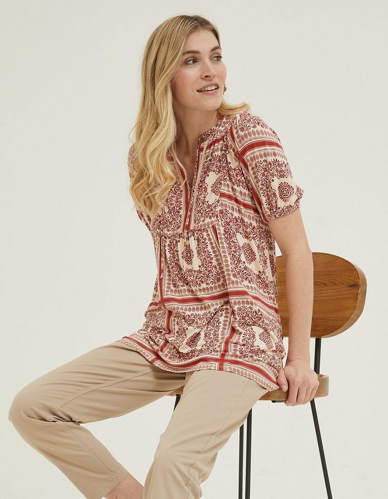 Lou Bandana Tunic Top