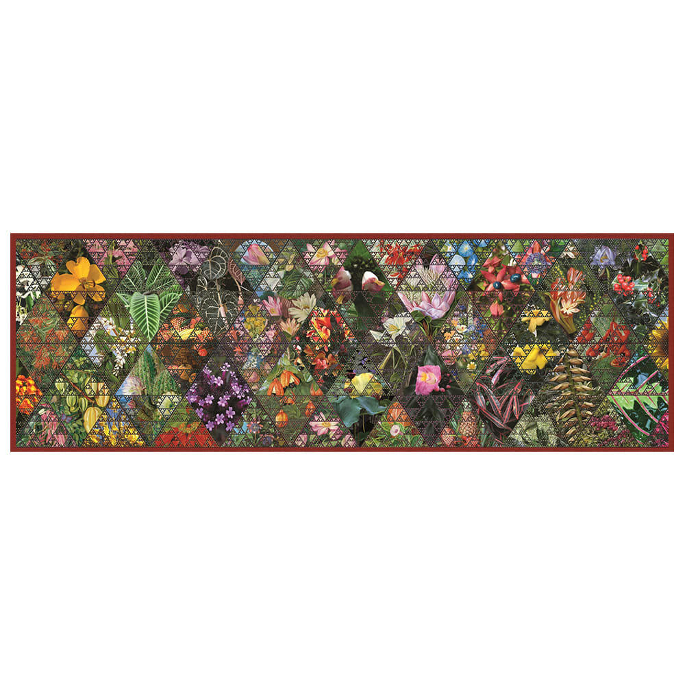 - Tableau impression sur toile botanique 120x40cm