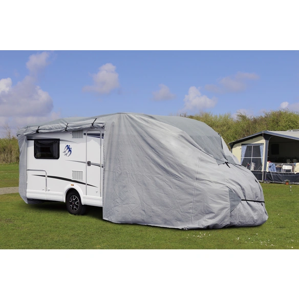 Wohnmobil-Abdeckplane, steingrau, BxL: 235 x 610 cm