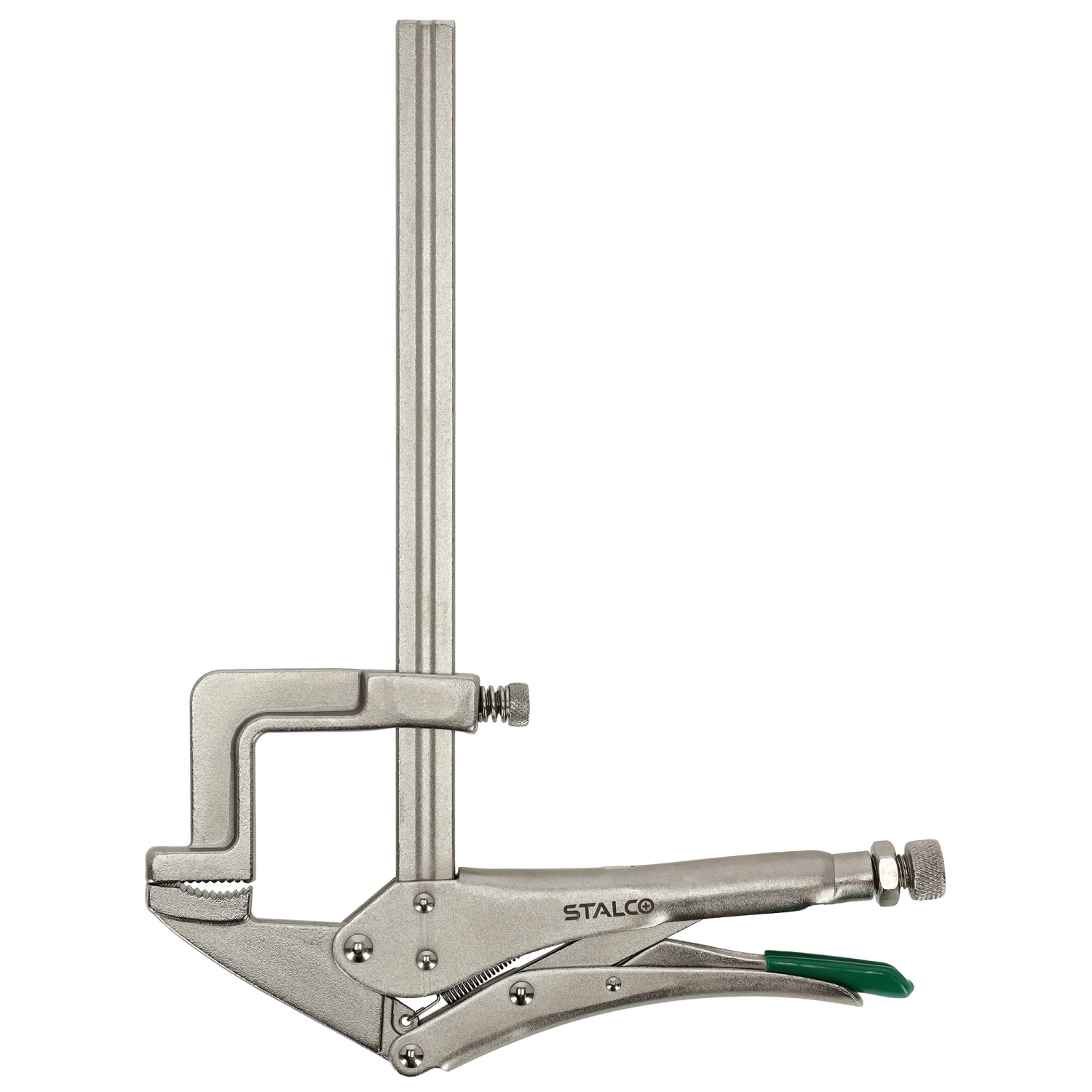 Szczypce spawalnicze zatrzaskowe samonastawne 200mm STALCO S011914314 STALCO S011914314