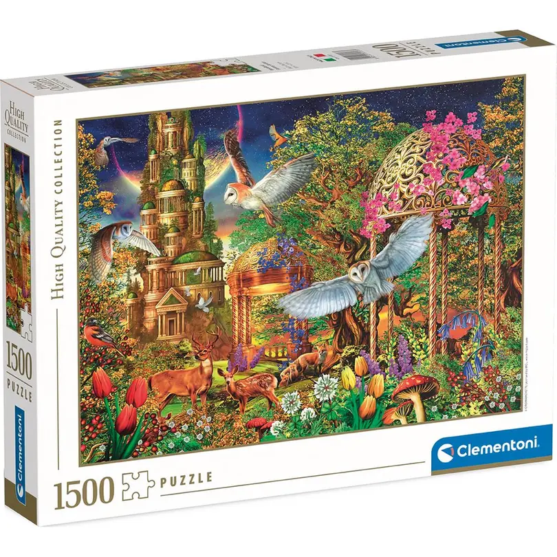 Puzzle Woodland Fantasy Garden
