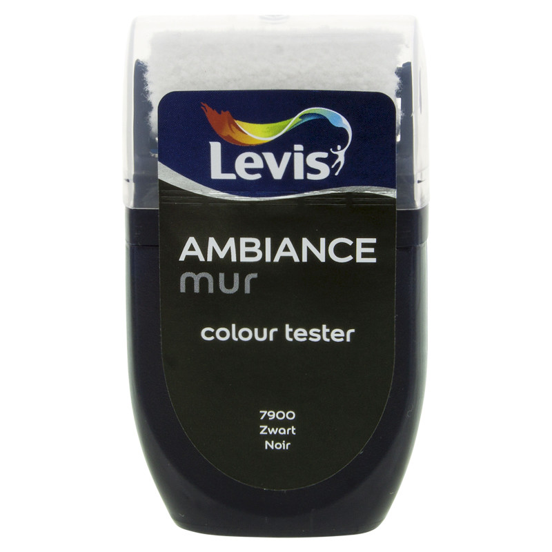 Testeur peinture pour murs Ambiance noir 0,03 L LEVIS