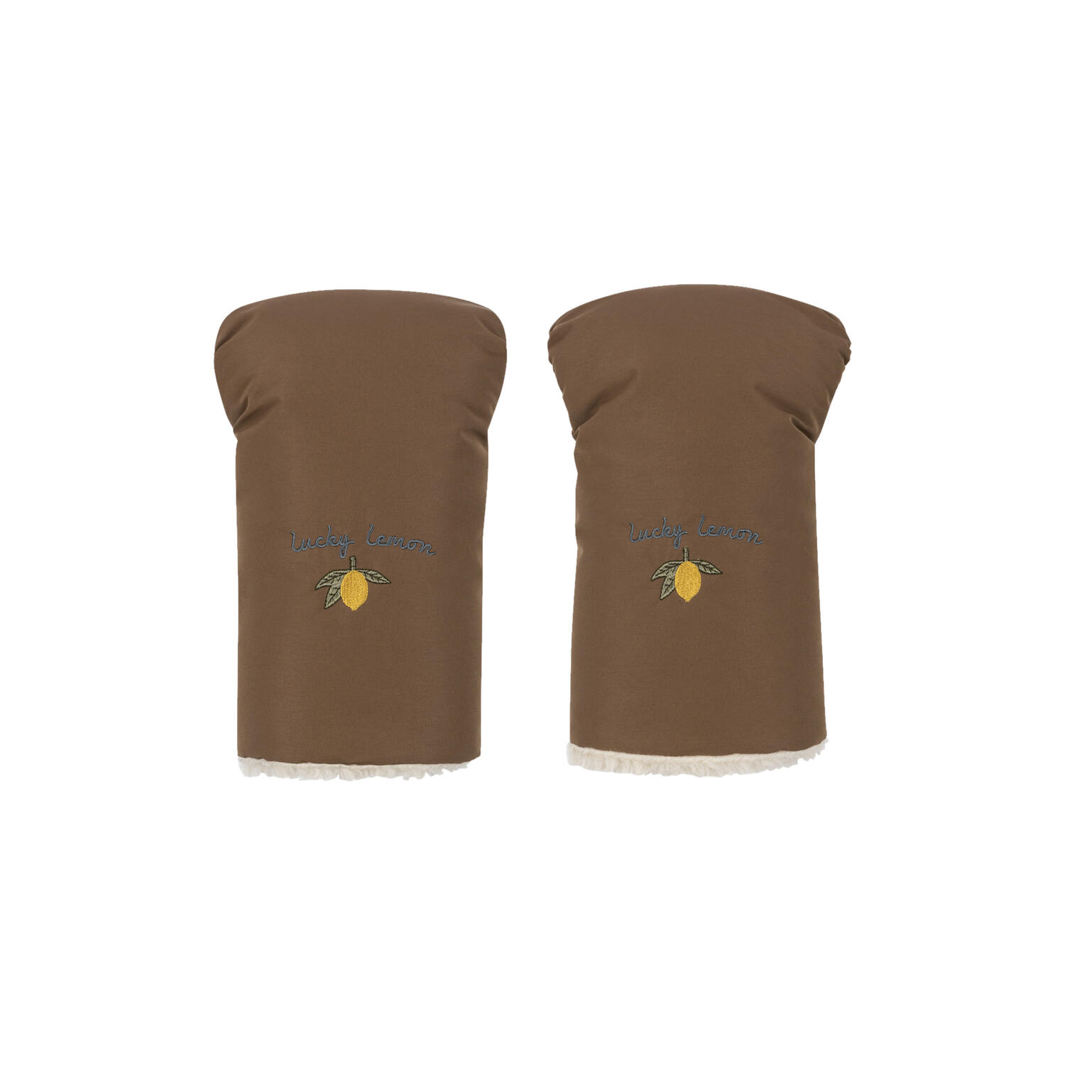 Nohr Stroller Mittens, walnut