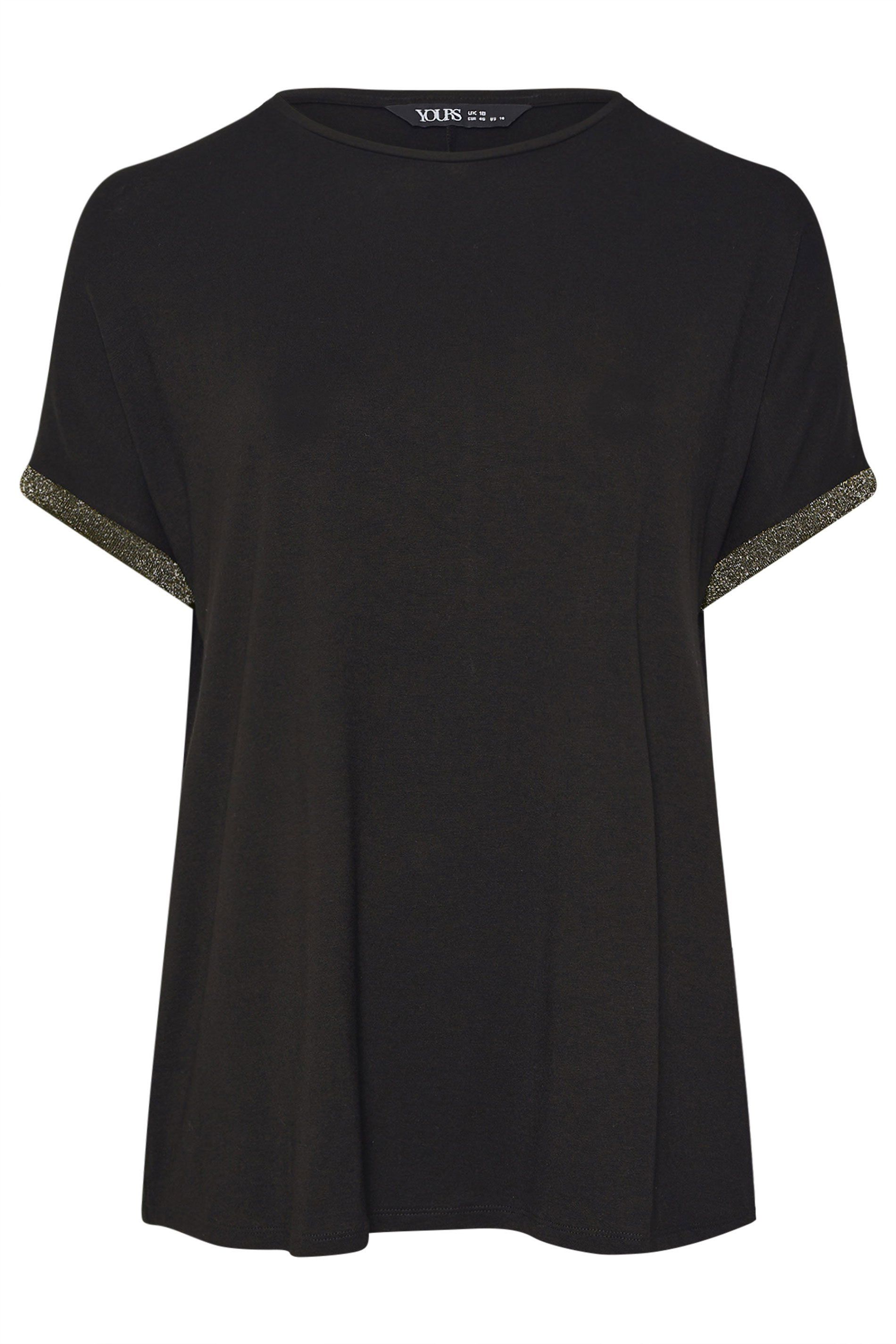Yours Shimmer Detail Top