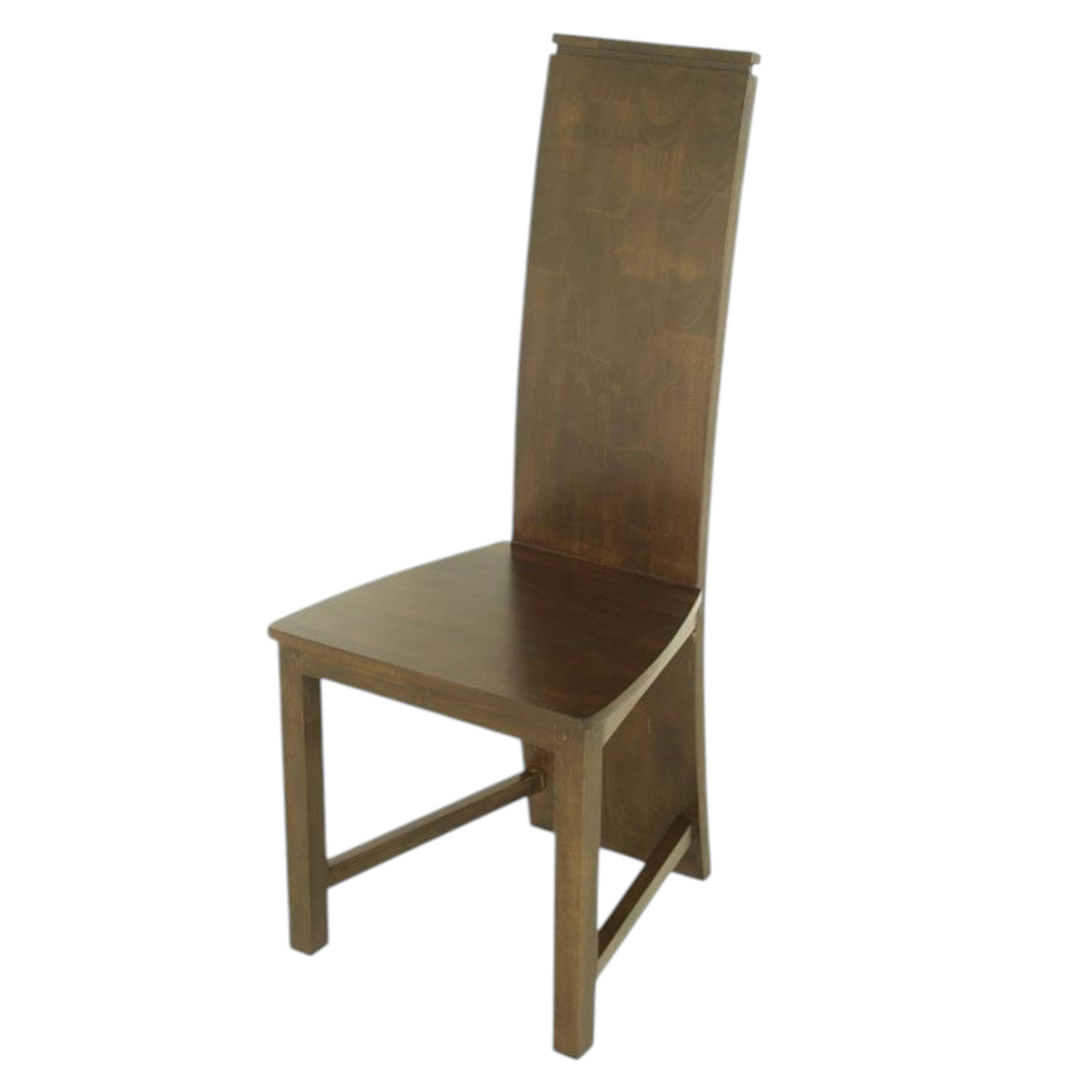 Chaise moderne hévéa massif HELENA
