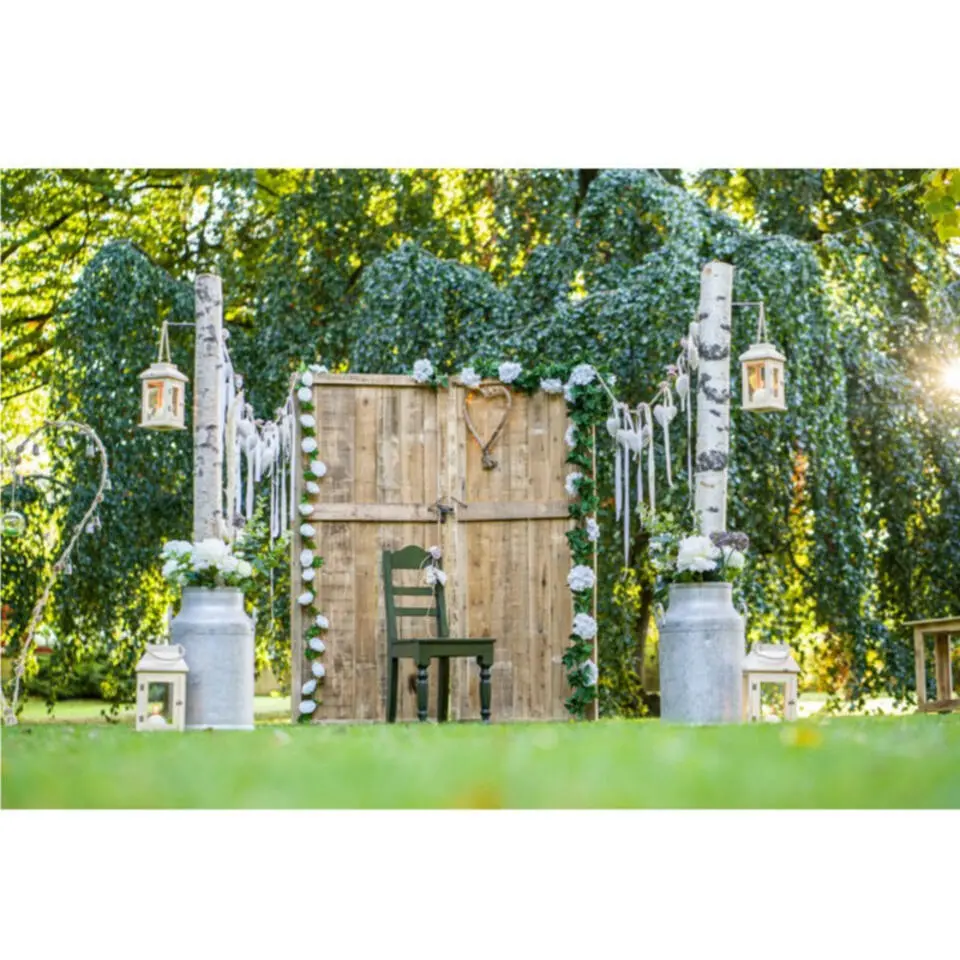 Rozen bloemenslinger - kunstplant/bloem - wit - 220 cm