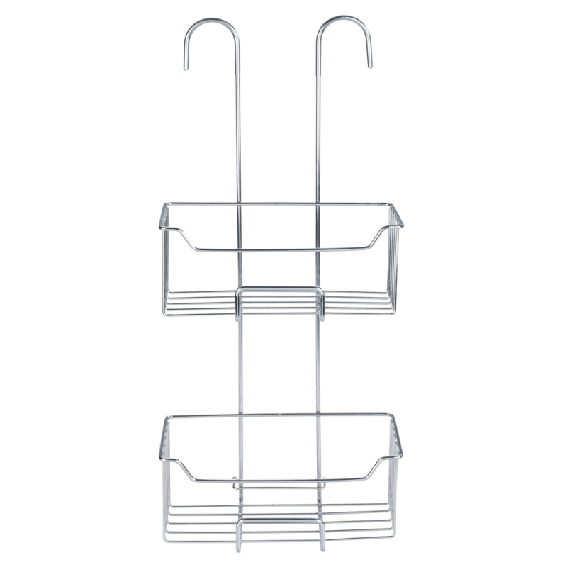 Etagère de douche à deux niveaux Milo chrome WENKO
