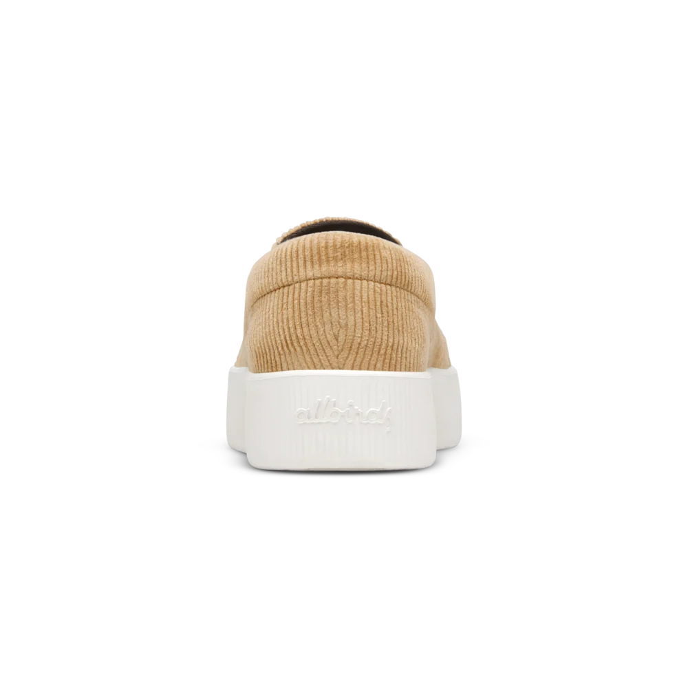Women's Lounger Lift - Corduroy - Stony Beige (Natural White Sole)